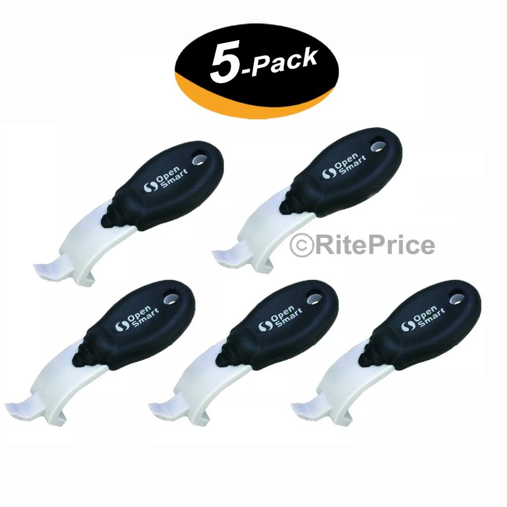 Open Smart Soda Can Opener (Beverage Can Opener), Soda Lid Opener (5 Pack) - New
